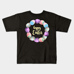 HapEaster Eggs Kids T-Shirt